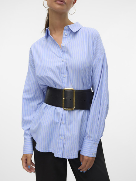 Vero Moda Blaues gestreiftes Damenhemd Vero Moda Fanni