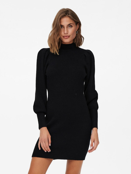ONLY Schwarz Damen Pullover Kleid ONLY Katia