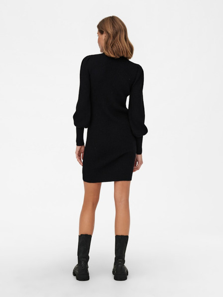 ONLY Schwarz Damen Pullover Kleid ONLY Katia