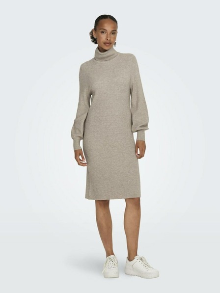 ONLY ONLY Sasha Beige Damen Pullover Kleid