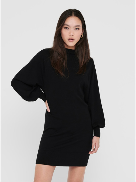 ONLY Schwarzes ONLY Abelle Pullover Kleid