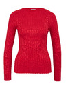 Orsay Rotes Damen-Langarm-T-Shirt ORSAY