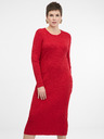 Orsay Rotes Damen-Midikleid ORSAY