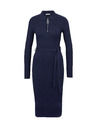 Orsay Dunkelblaues Damen-Midikleid ORSAY
