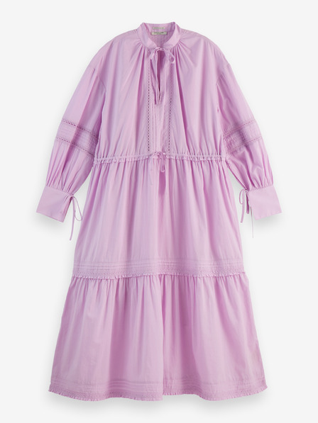 Scotch & Soda Rosa Damen-Maxikleid Scotch & Soda