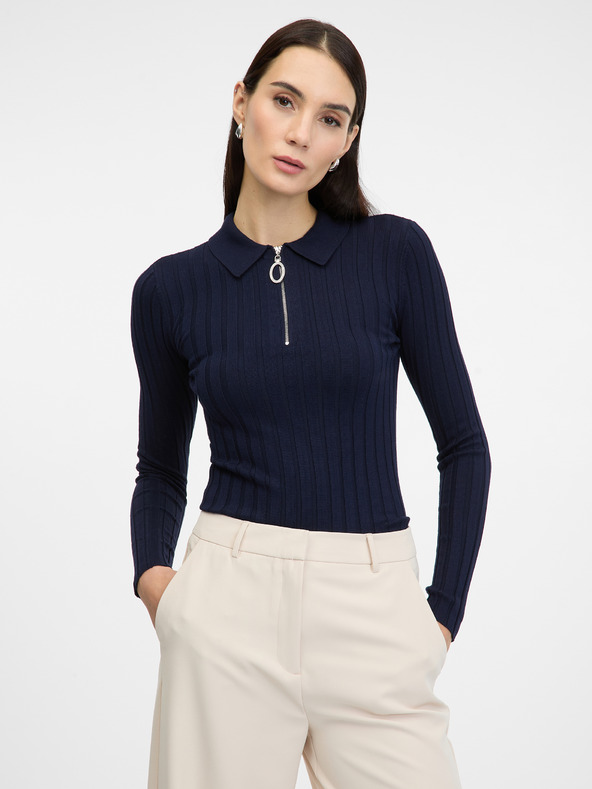 Orsay Dunkelblauer Damenpullover ORSAY