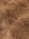 Scotch & Soda Brauner gemusterter Pullover für Damen Scotch & Soda