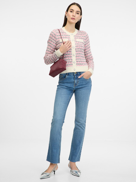 Orsay Hellrosa Damen Cardigan ORSAY