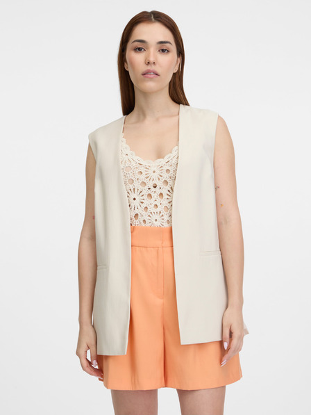 Orsay Beige Damen-Weste ORSAY