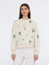 Scotch & Soda Cremefarbenes Damen-Sweatshirt Scotch & Soda