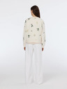 Scotch & Soda Cremefarbenes Damen-Sweatshirt Scotch & Soda