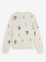 Scotch & Soda Cremefarbenes Damen-Sweatshirt Scotch & Soda