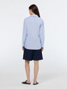Scotch & Soda Weiß und blau gestreiftes Damenhemd Scotch & Soda