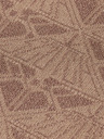 Scotch & Soda Braun gemusterte Damenstrickhose Scotch & Soda