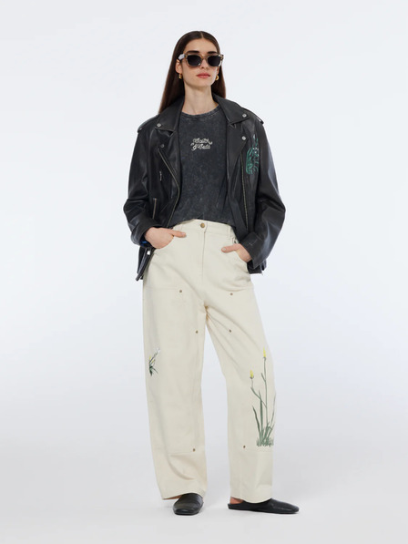 Scotch & Soda Cremefarbene Damen-Hose von Scotch & Soda