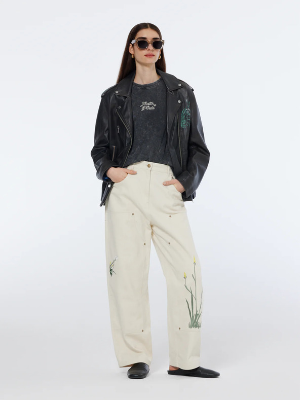 Scotch & Soda Cremefarbene Damen-Hose von Scotch & Soda