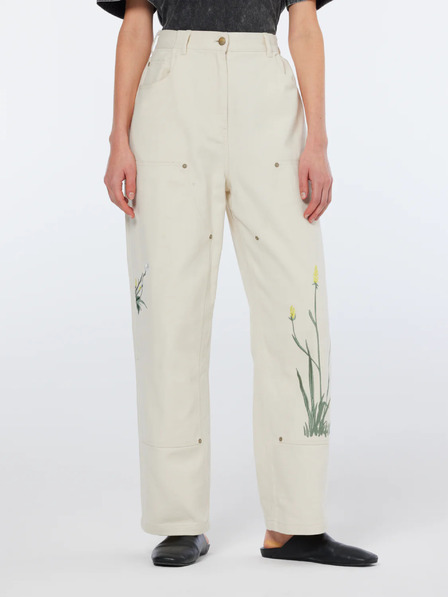 Scotch & Soda Cremefarbene Damen-Hose von Scotch & Soda