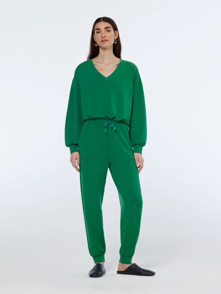 Scotch & Soda Grüne Modal-Sweatpants für Damen Scotch & Soda