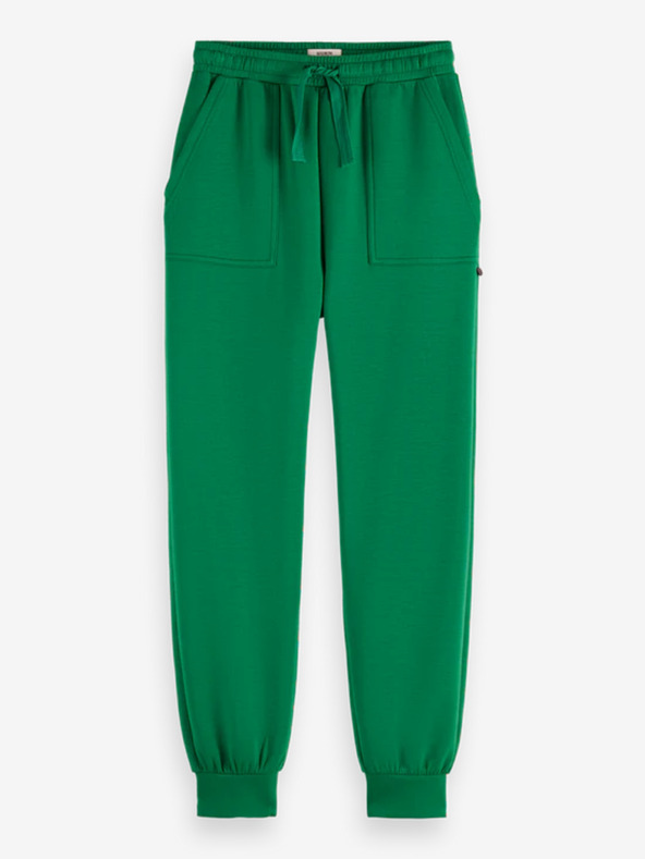 Scotch & Soda Grüne Modal-Sweatpants für Damen Scotch & Soda