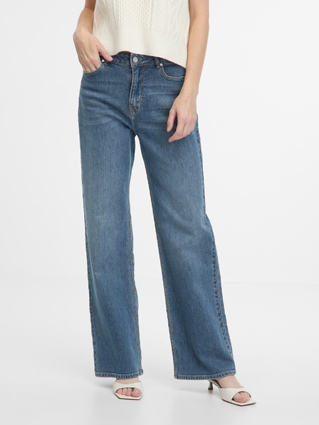 Orsay Blaue Damenjeans Wide leg ORSAY