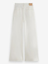 Scotch & Soda Weiße Damenjeans mit weitem Bein von Scotch & Soda