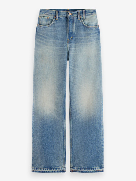 Scotch & Soda Blaue, locker sitzende Damenjeans mit Vintage-Touch von Scotch & Soda