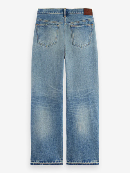 Scotch & Soda Blaue, locker sitzende Damenjeans mit Vintage-Touch von Scotch & Soda