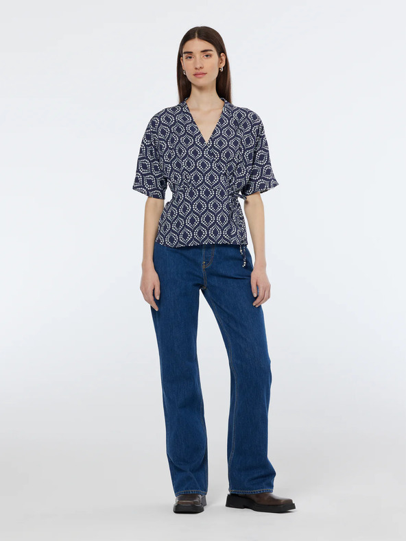 Scotch & Soda Blaue Bootcut-Jeans für Damen Scotch & Soda