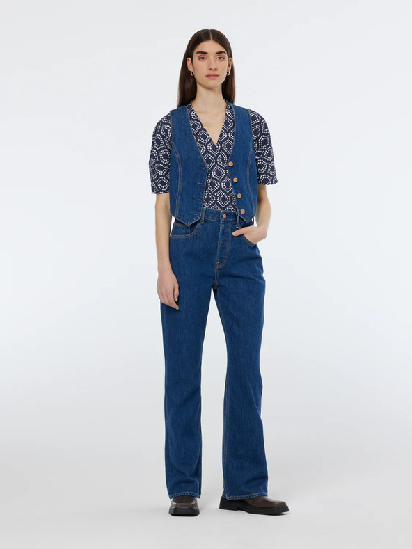 Scotch & Soda Scotch & Soda blaue Denim-Weste für Damen