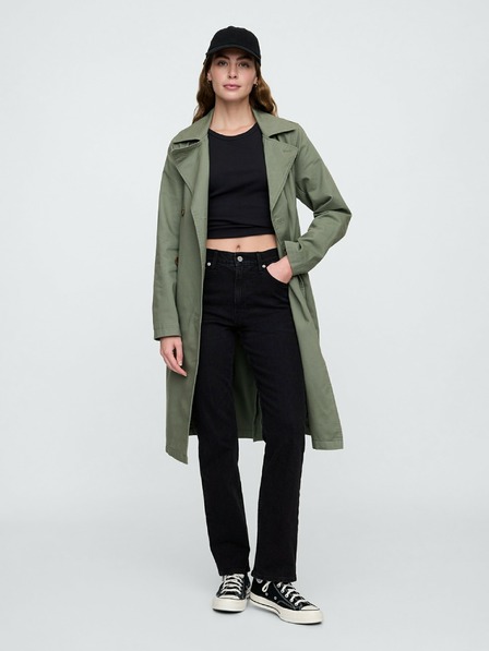 GAP Damen Baumwoll-Trenchcoat GAP