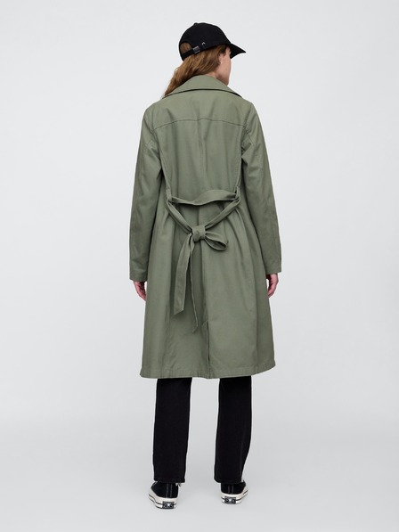 GAP Damen Baumwoll-Trenchcoat GAP