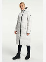 Tenson Damen-Winter-Lifestyle-Mantel TENSON Shanna Daunenmantel W Hellgrau