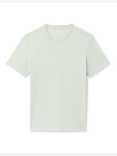 Celio Hellgrünes Herrenhemd aus Baumwolle Celio Tebase