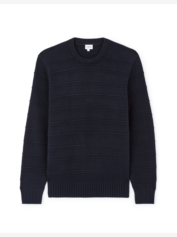 Celio Dunkelblauer Herrenpullover Celio Leaaron