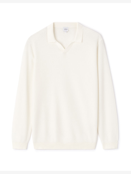 Celio Cremefarbener Herrenpullover Celio Lebirequin
