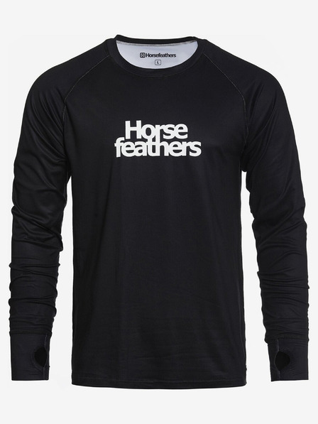 Horsefeathers Thermo-T-Shirt Riley - schwarz Größe L HORSEFEATHERS