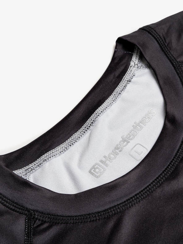 Horsefeathers Thermo-T-Shirt Riley - schwarz Größe L HORSEFEATHERS