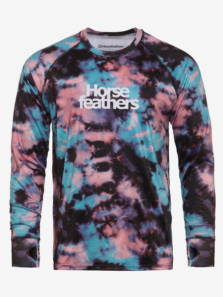 Horsefeathers Thermo-T-Shirt Riley - aquacolor Größe L HORSEFEATHERS