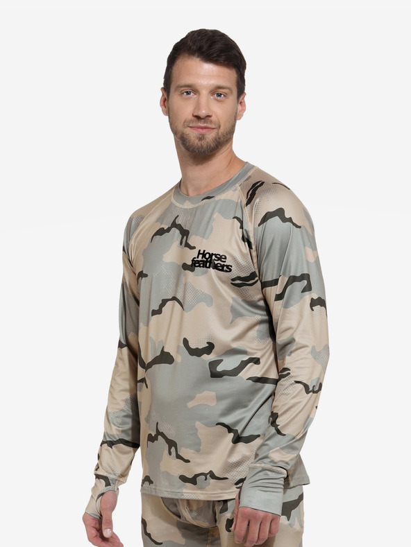 Horsefeathers Thermohemd Riley - Wüstentarnfarbe Größe L HORSEFEATHERS