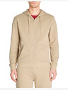 Celio Beige Herren-Kapuzenpulli mit Reißverschluss Celio Fethree