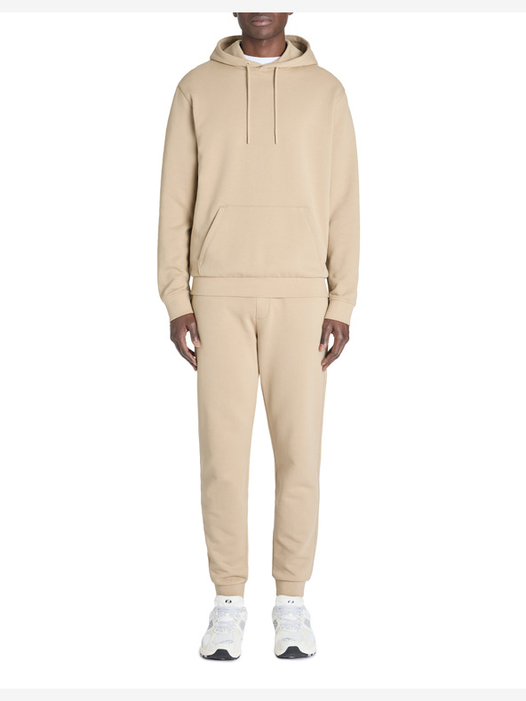 Celio Beige Herren-Hoodie Celio Fesix