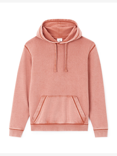 Celio Orange Herren-Kapuzenpullover Celio Leblitch