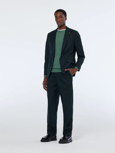 Scotch & Soda Dunkelgrüner Wollblazer für Herren Scotch & Soda