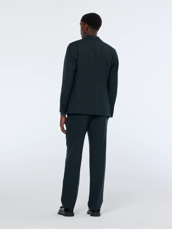 Scotch & Soda Dunkelgrüner Wollblazer für Herren Scotch & Soda