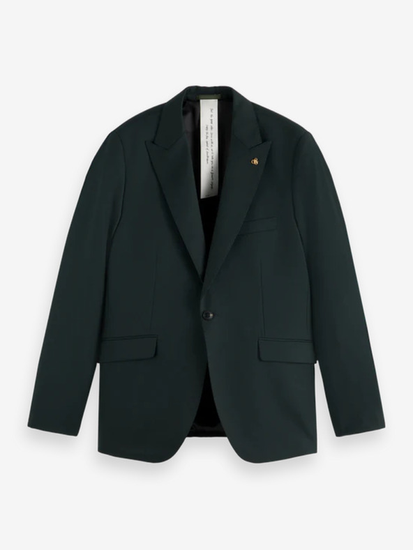 Scotch & Soda Dunkelgrüner Wollblazer für Herren Scotch & Soda