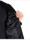 Celio Schwarze Herren-Wildlederjacke Celio Lufaster