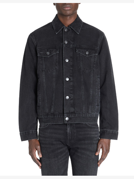 Celio Schwarze Herren-Jeansjacke Celio Gudens