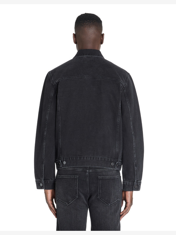 Celio Schwarze Herren-Jeansjacke Celio Gudens