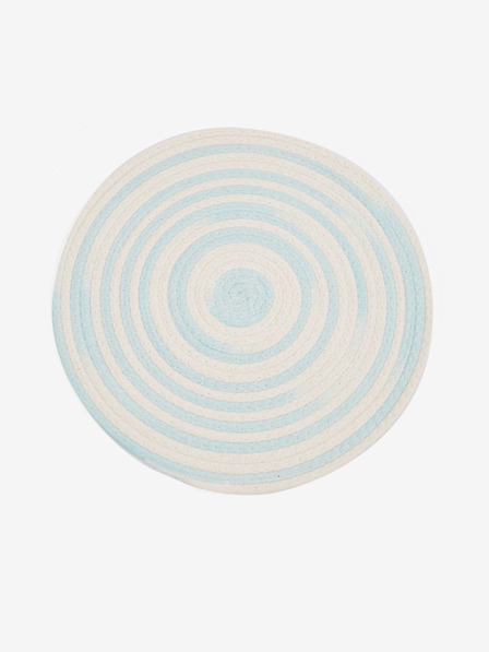 Kaemingk Kaemingk Platzset in Blau und Creme