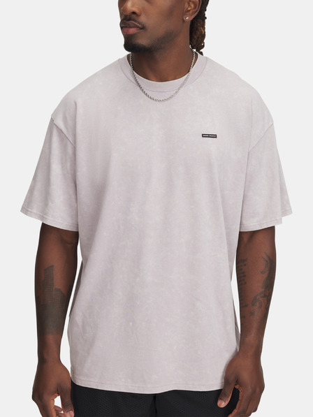 Under Armour Herren T-Shirt Under Armour UA M HW OS LOGO WASH SS